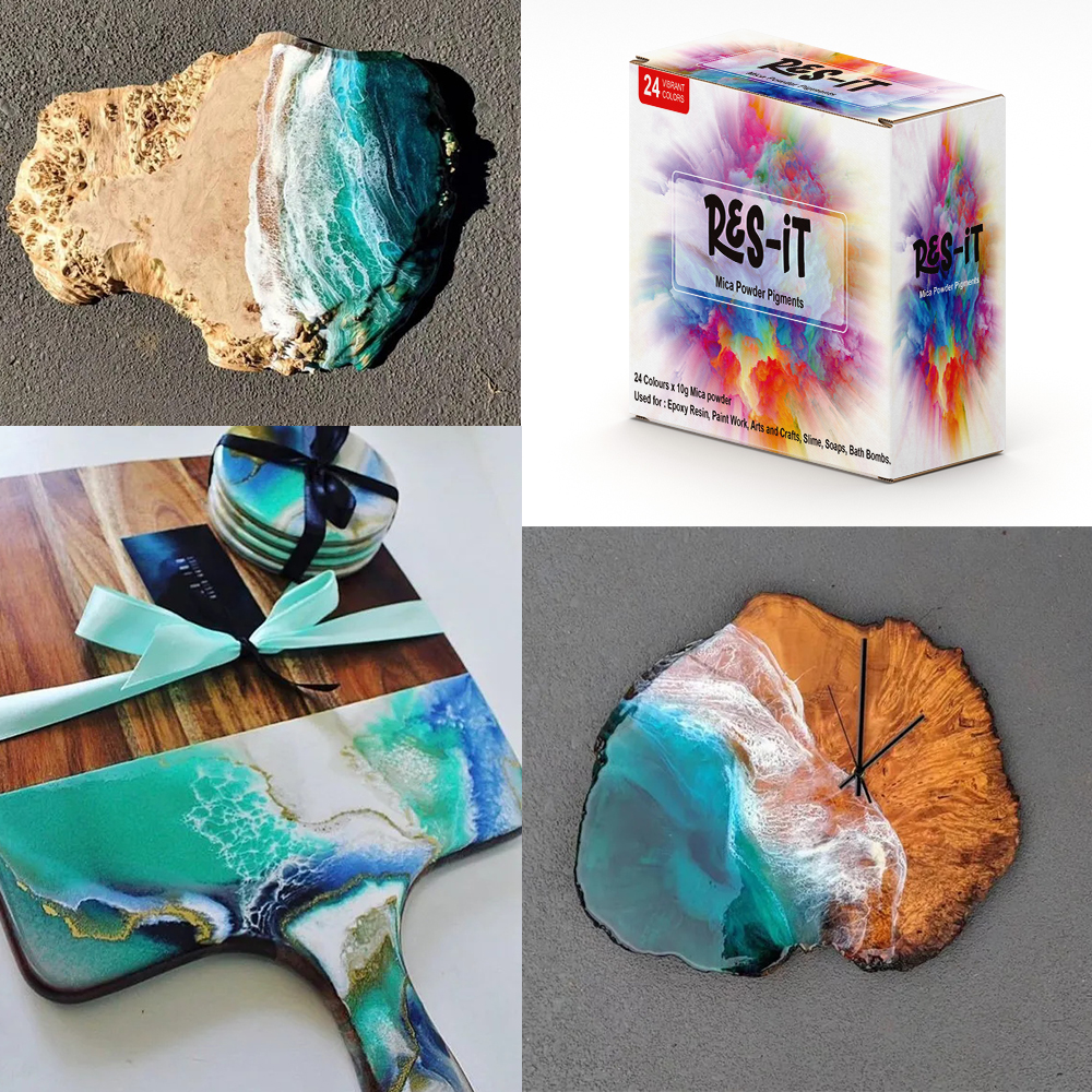 True Color Pigment for Soap Making for Resin Eco-friendly Mica Powder Pigment