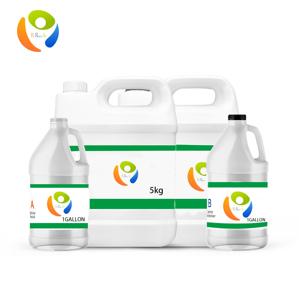 Super Clear Double Component No Bubbles Epoxy Resin AB Glue for River Table Wood Furniture Table Coating